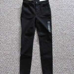 Women's American Eagle Dream High-Waisted Black Jegging Size 0 Short
